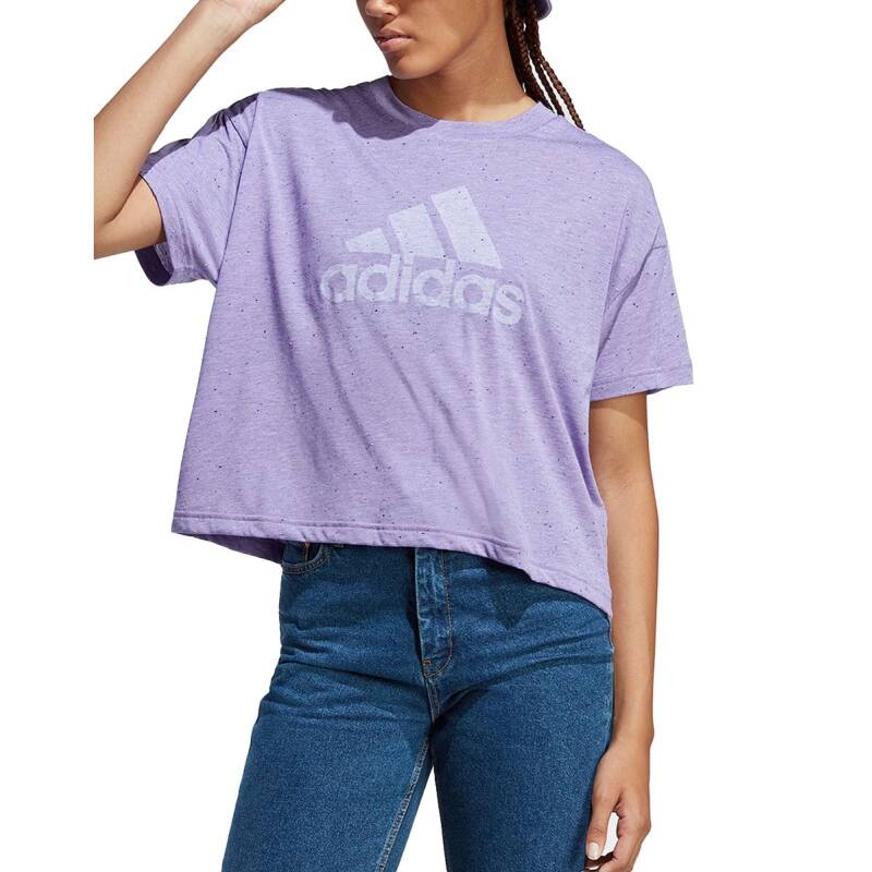 ADIDAS Sportswear Future Icons Winners Tee Purple