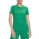 ADIDAS Sportswear Essentials Slim 3-Stripes Tee Green