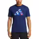 ADIDAS Essentials Seasonal Logo Training Tee Blue