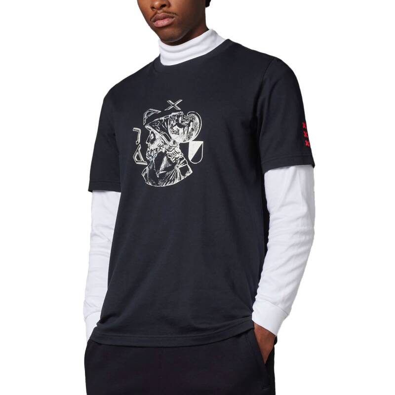 ADIDAS x Ajax Amsterdam Og Graphic Tee Black