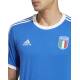 ADIDAS x Italy Dna 3-Stripes Tee Blue