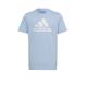 ADIDAS Sportswear Essentials Big Logo Cotton Tee Blue Dawn