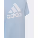 ADIDAS Sportswear Essentials Big Logo Cotton Tee Blue Dawn
