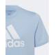 ADIDAS Sportswear Essentials Big Logo Cotton Tee Blue Dawn