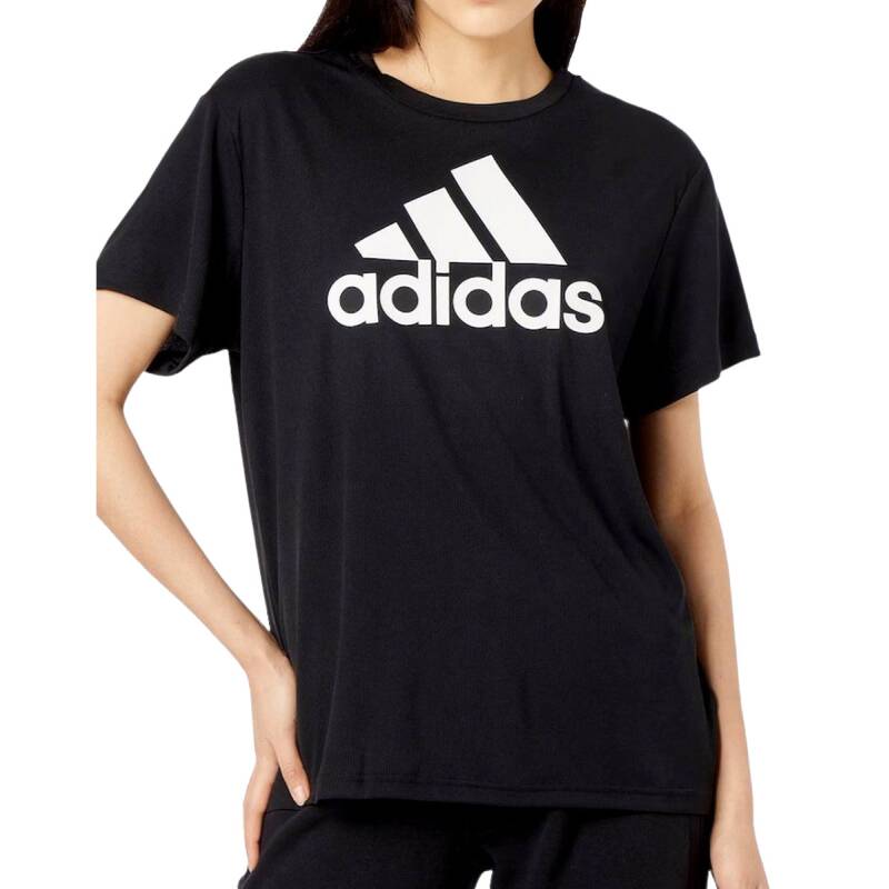 ADIDAS Big Logo Boyfriend Training Tee Black