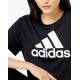 ADIDAS Big Logo Boyfriend Training Tee Black