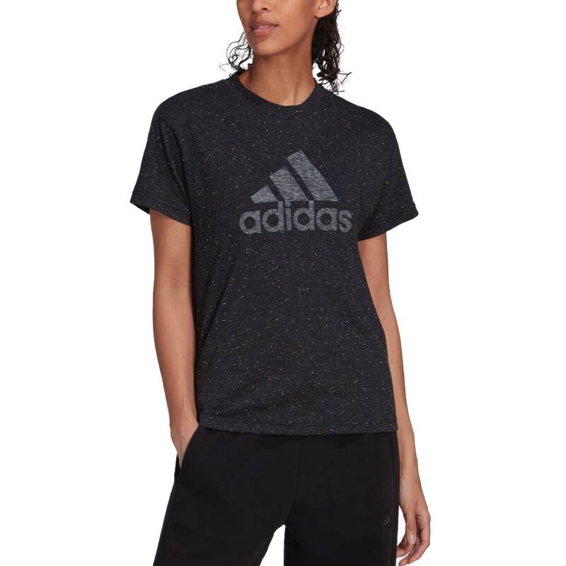 ADIDAS Sportswear Future Icons Winners 3 Tee Black Melange