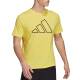 ADIDAS Train Icons 3-Bar Training Tee Yellow