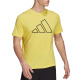 ADIDAS Train Icons 3-Bar Training Tee Yellow