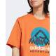 ADIDAS Originals Adventure Mountain Front Tee Orange