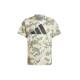 ADIDAS Aeroready All Over Print Camo Training Tee Beige