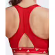 ADIDAS Powerreact Training Medium-Support Bra Red