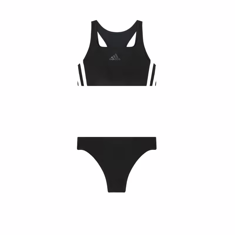 ADIDAS Fit 2 Pieces 3-Stripes Swimsuit Black