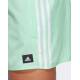 ADIDAS Performance 3-Stripes Classics Swim Shorts Green