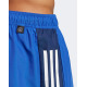 ADIDAS Short Length Colorblock 3-Stripes Swim Shorts Blue