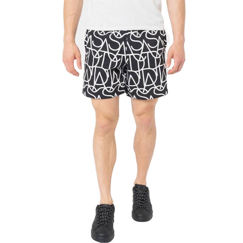 ADIDAS Sportswear Scrip Shorts Black/White