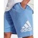 ADIDAS Sportswear Essentials Big Logo French Terry Shorts Blue