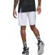 ADIDAS Legends 3-Stripes Basketball Shorts White