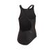 ADIDAS Solid Fitness Swimsuit Black