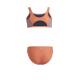 ADIDAS Fit 2 Pieces 3-Stripes Swimsuit Orange