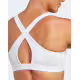 ADIDAS PowerReact Training Medium Support Bra White