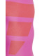 ADIDAS Big Bars Logo Swimsuit Pink