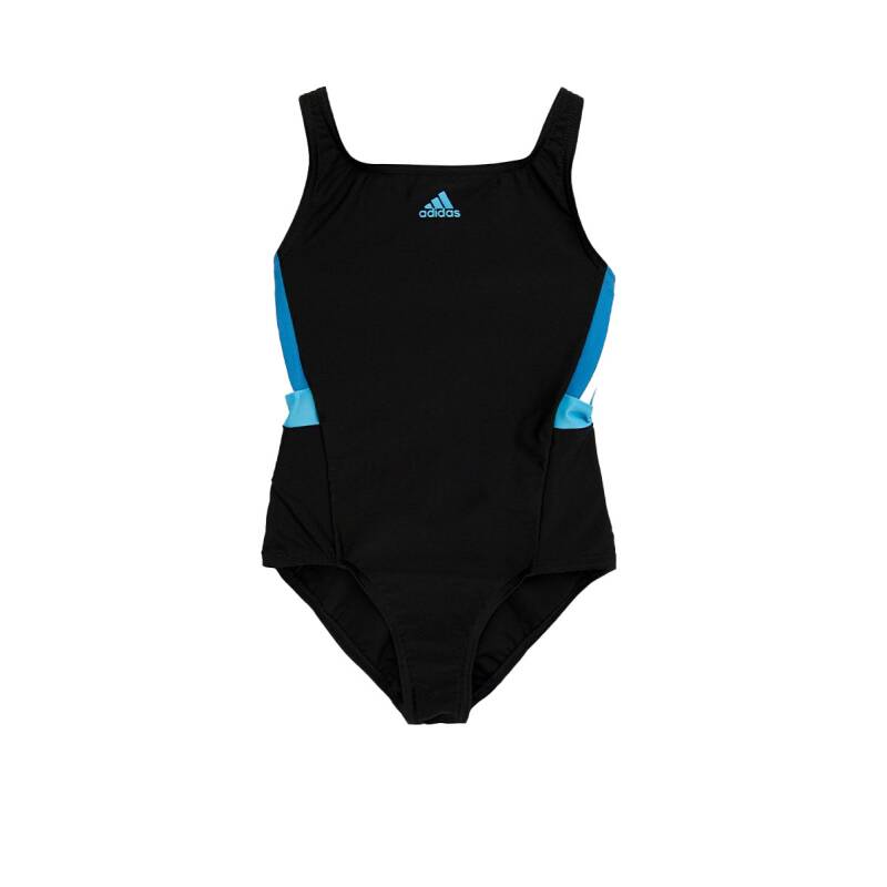 ADIDAS Performance 3-Stripes Swimsuit Black/Blue