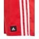 ADIDAS 3-Stripes Swim Shorts Red