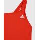 ADIDAS Solid Fitness Swimsuit Red