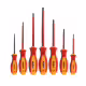 Електричарски отвертки RB-1101, 1000V, изолирани, комплект, 7бр