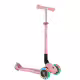 Сгъваема тротинетка със светещи колела GLOBBER PRIMO FOLDABLE LIGHTS, розова