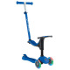 Тротинетка със седалка 4 в 1 GLOBBER GO UP SPORTY LIGHT - тъмно синя