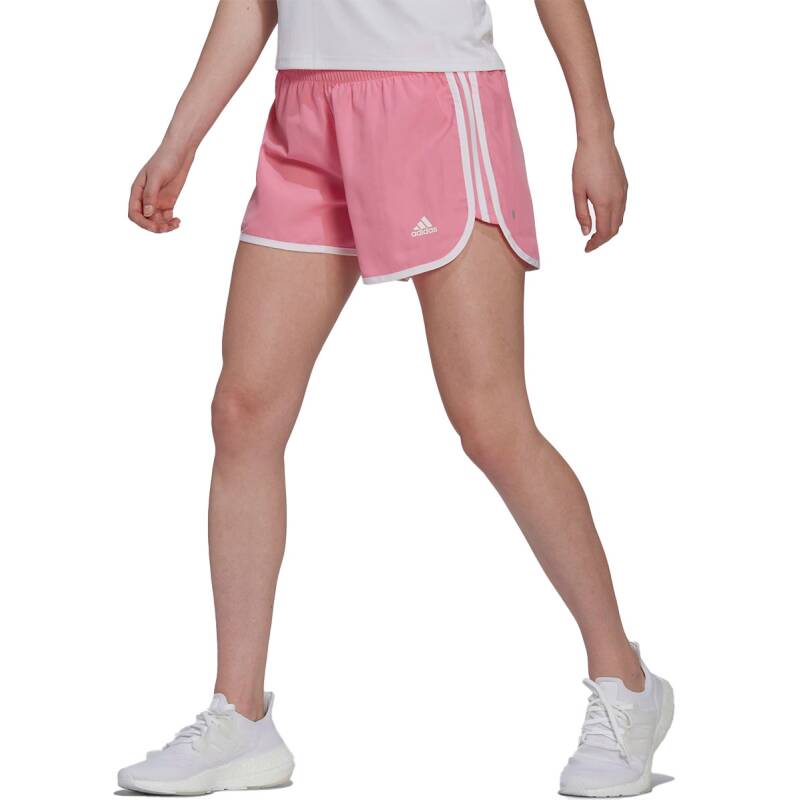 ADIDAS Marathon 20 Shorts Pink/White