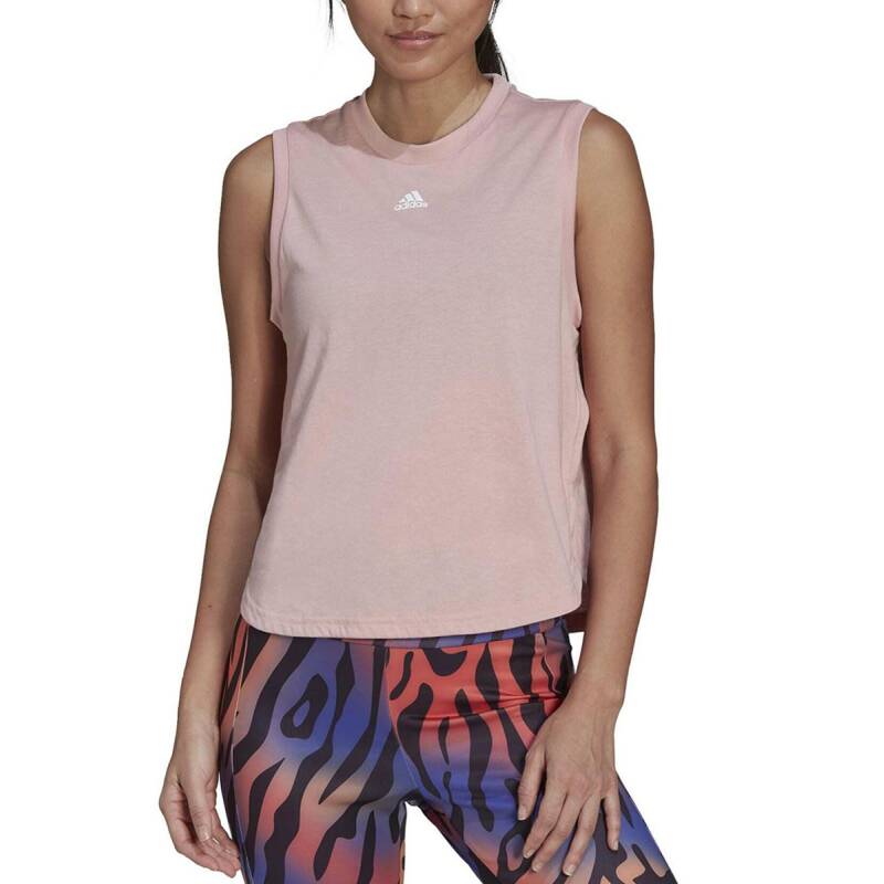 ADIDAS Aeroready Made For Training Sport Tank Pink