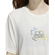 ADIDAS Love Unites Bag Of Sport Graphic Cropped Tee White
