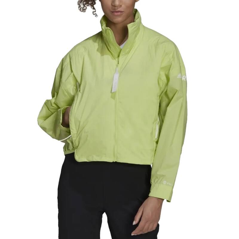 ADIDAS Terrex Myshelter Windbreaker Jacket Green