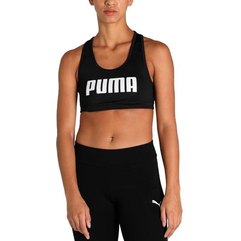 PUMA Mid Impact 4Keeps Training Bra Black W