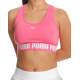 PUMA Strong Mid Impact Training Bra Pink