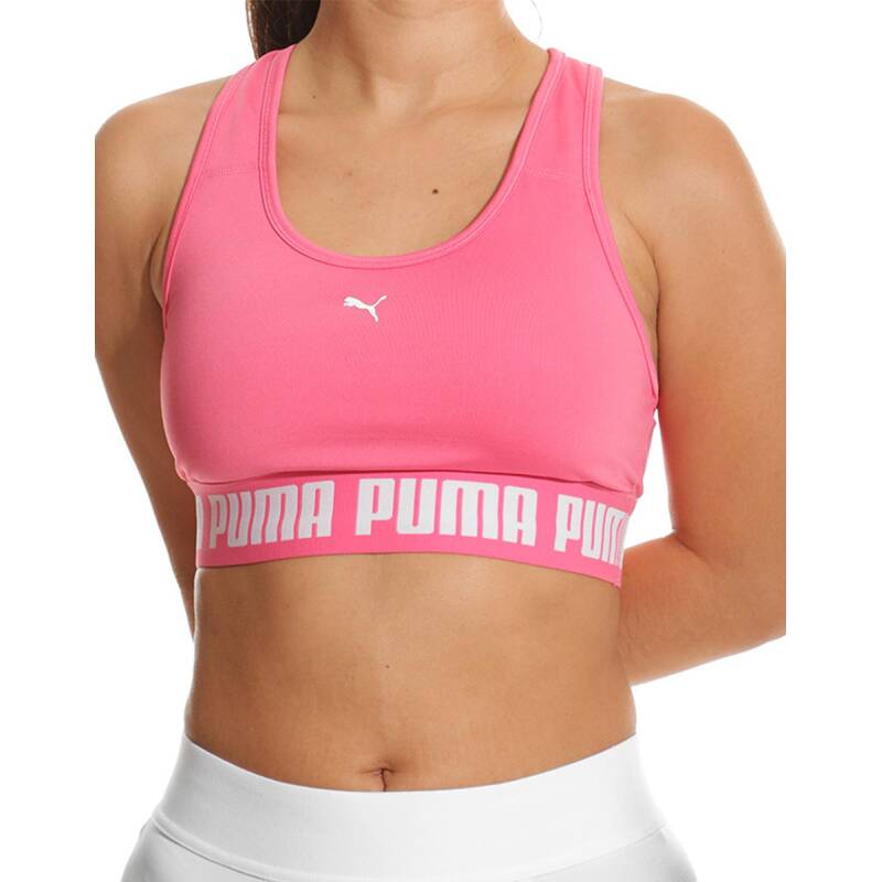 PUMA Strong Mid Impact Training Bra Pink