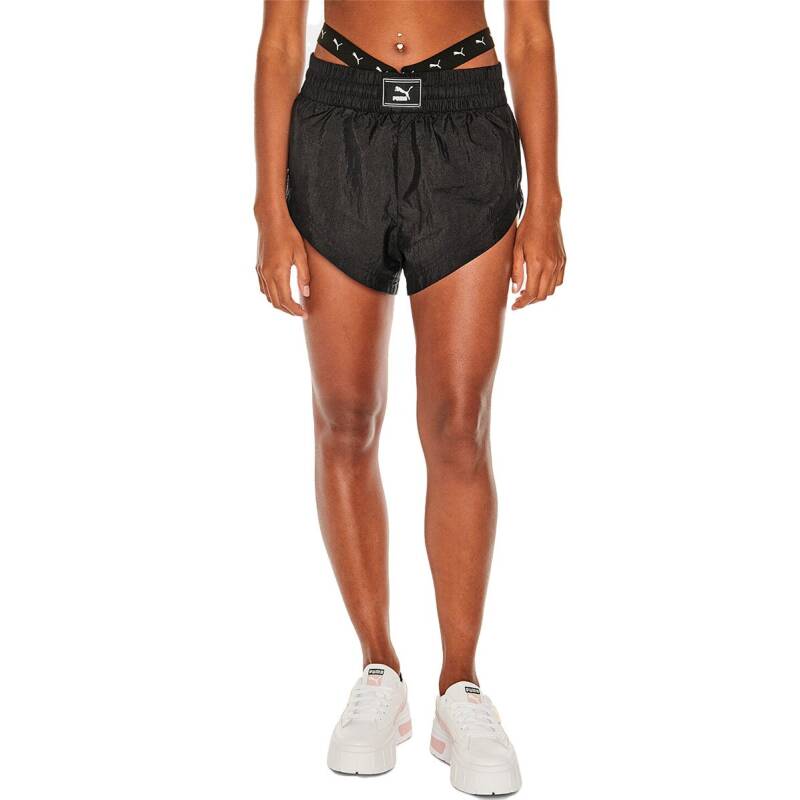 PUMA Dare To Woven Shorts Black