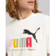 PUMA Essentials+ Tee White/Multicolor