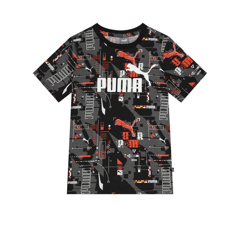 PUMA Essentials+ Futureverse Tee Black/Multi