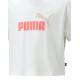 PUMA Essentials Logo Cropped Tee White