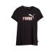 PUMA Essentials+ Logo Tee Black