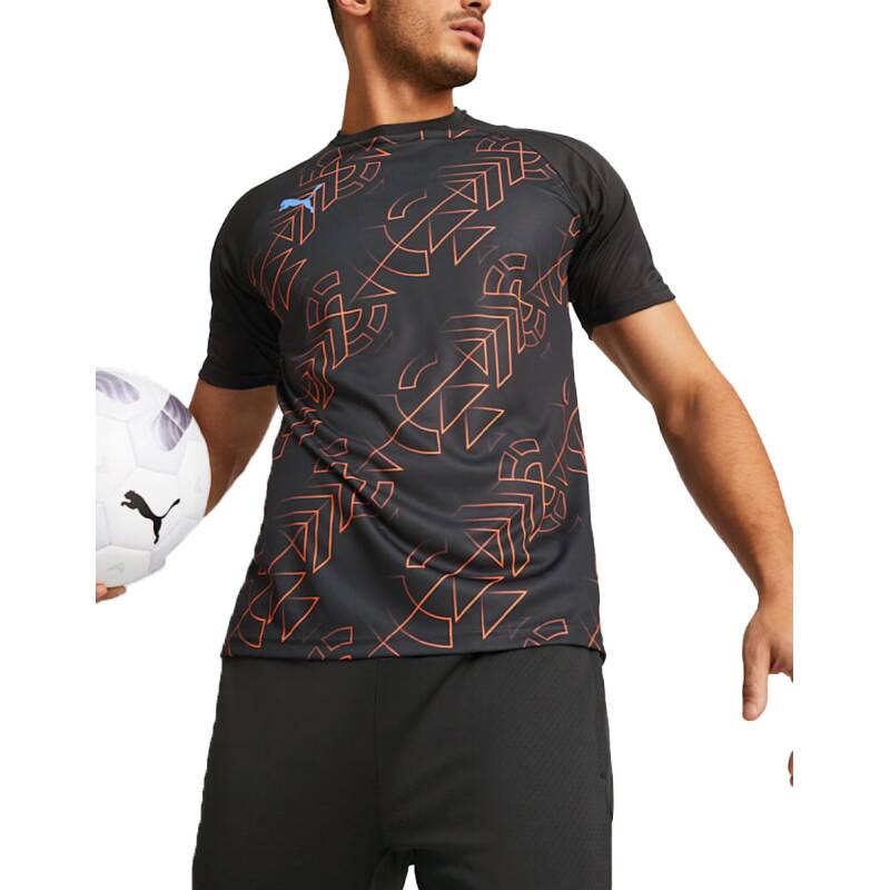 PUMA ТeamLIGA Graphic Tee Black