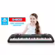 Пиано със светещи обучителни клавиши - 5 октави G-800