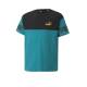 PUMA Power Colorblock Tee Turquoise