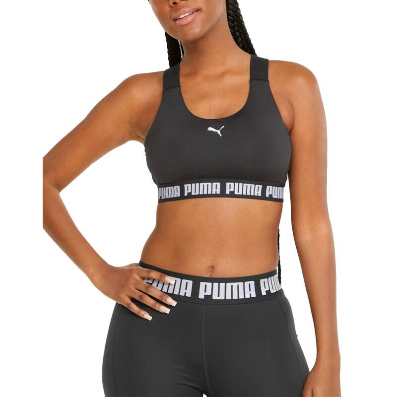 PUMA Feel It Mid-Impact Training Bra Black