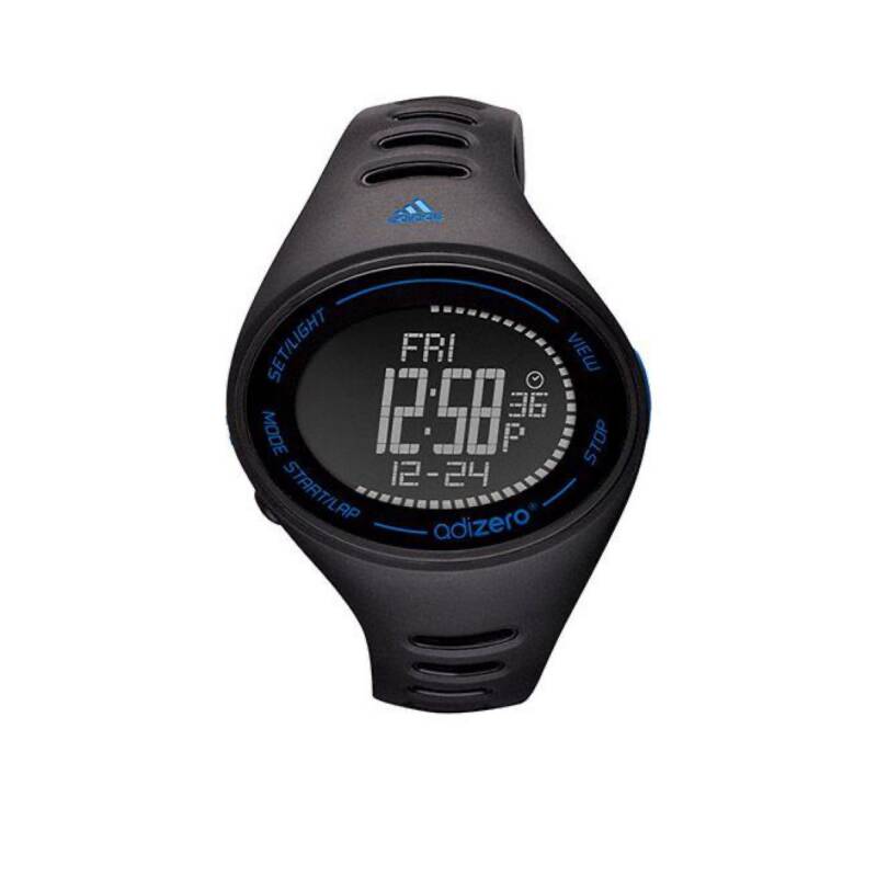 ADIDAS AdiZero Digital Rubber Watch Black