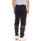 PUMA x Borussia Dortmund Football Casuals Pants Black/Yellow